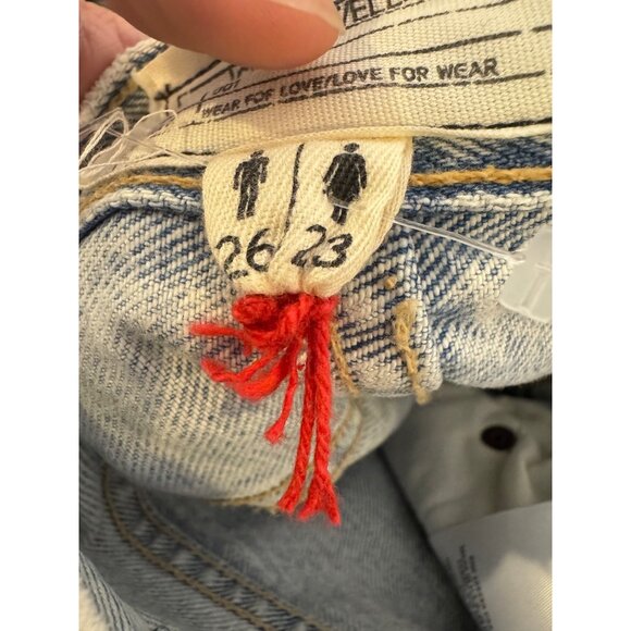 Current/Elliott Womens Distressed Jeans Size 23 Light Wash Mulholland Destroy St - Picture 5 of 9